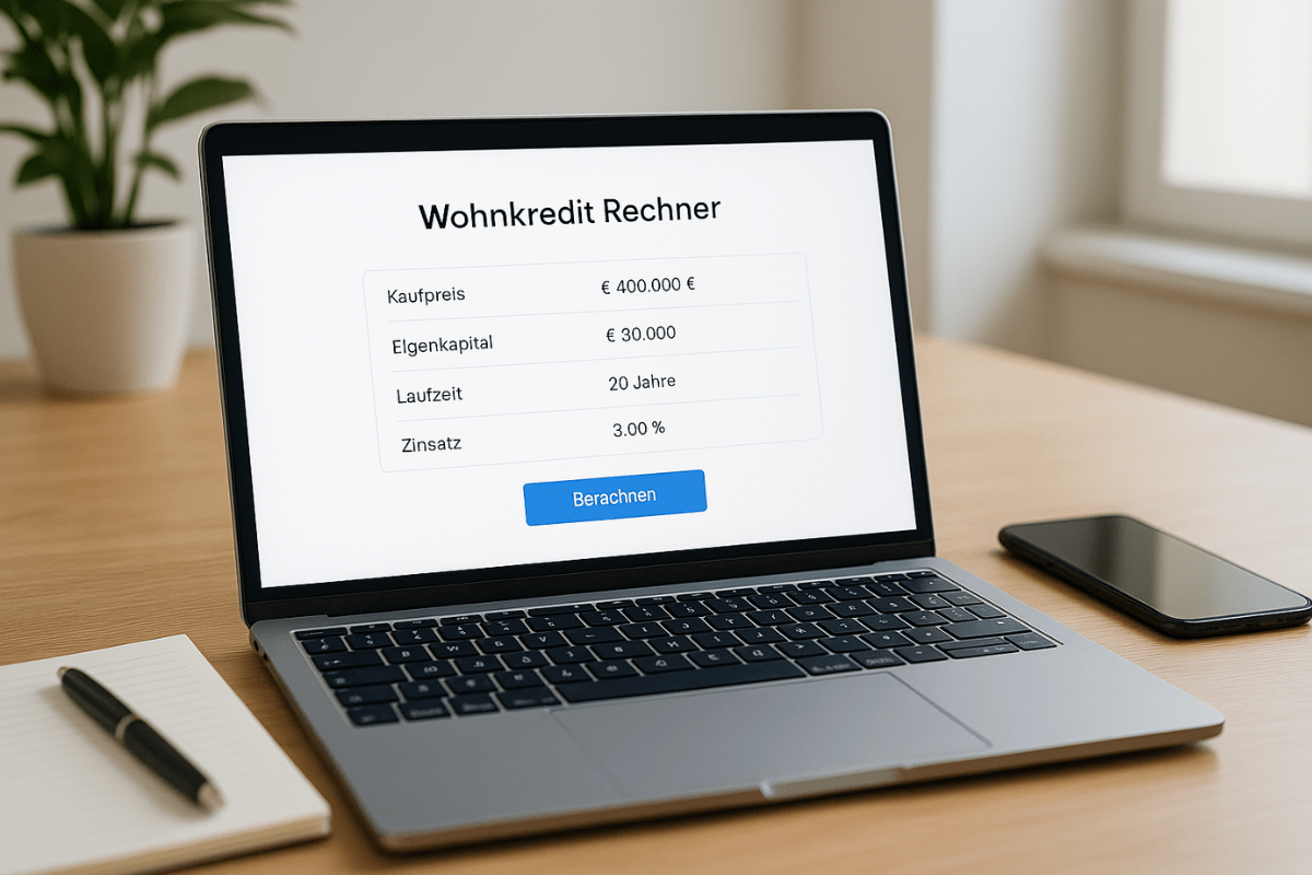 Wohnkredit-Rechner – Kreditvoraussetzungen Österreich online prüfen mit Soldd